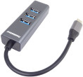 PremiumCord USB centrmezgls 5G SuperSpeed C