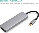 USB centrmezgls Roger RoGer USB-C 5in1