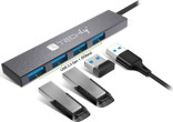 USB centrmezgls Techly 4 portu USB3