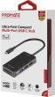 PROMATE PROMEHUB-LITE USB-C Multimedia Hub 4K