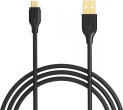 Aukey USB-A USB kabelis — melns