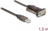 Delock USB kabelis USB-A DB-9 1