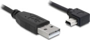 Delock USB kabelis USB-A — melns