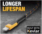 Kabel USB Dewalt USB-A to Lightning