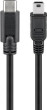 Goobay USB-C — miniUSB USB kabelis