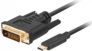 Kabel USB Lanberg USB-C - DVI-D