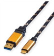 Kabel USB Roline Gold USB 3
