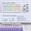 Klawiatura Aula Gasket F75 Gradient Purple