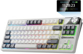 Royal Kludge RK S85 baltas nakts