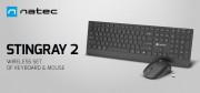 Natec Stingray 2 tastatūra pele (NZB-2315)