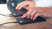 R-GO Tools ciparatatūras pārtraukuma tastatūra (RGOCONMWLWH)