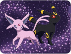 Podkładka Razer Gigantus V2 Espeon&Umbreon Edition