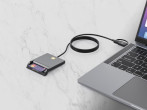 Manhattan Czytnik kart chipowych z USB-C