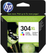 HP Ink Original 304XL trīskrāsu tintes