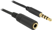 Kabelis Delock domkrats ligzda melns (84666)