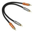 Kabel Fosi Audio 2xRCA-2xRCA 1,2m