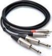 Hosa ligzda 6.3 mm x2