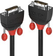 Kabelis Lindas DVI-D DVI-D. melns (36258)