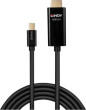 Kabelis Lindy Mini DisplayPort HDMI 0