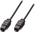 Kabelis Lindas Toslink 2m melns (35212)
