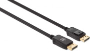 Manhetenas DisplayPort — DisplayPort kabelis melns