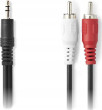 Nedis kabelis CAGL22200BK100 audio 10 m