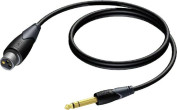 Procab Jack 6.3 mm XLR