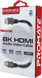 Promate HDMI kabelis 2 m zelta
