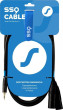 SSQ ligzda XLR melns [Kabel Jack