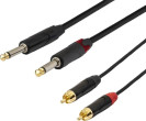 Kabel SSQ Jack 6.3mm x2