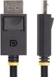 StarTech DP21-1M-DP80-CABLE DisplayPort kabelis Melns [Kabel
