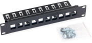 Patch panel 10" 10 portów modularny