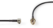 Nedis Pigtail 20cm TS9 male -