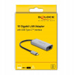 Karta sieciowa Delock USB Type-C™ Adapter