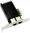 MicroConnect tīkla karte PCIe x4 X550-T2