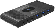 Przełącznik MicroConnect HDMI & USB-C KVM
