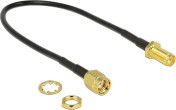 Delock adapteris RP-SMA —> RP-SMA. (88876)