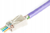 Digitus RJ45 spraudnis (8P8C) caurlaide. ekranēts