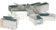 Digitus RJ45 plug ekrāns. 8P8C universāls