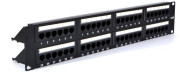 NetRack Patchpanel 48 portowy kat. 6