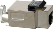 Solarix STP CAT5e RJ45 Keystone melns