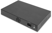 Switch Digitus 16-portowy Gigabit 19" niezarządzalny