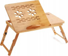 Bounn Bamboo galds klēpjdatoram [Stolik bambusowy