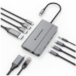 Stacja/replikator Conceptronic 10-1 Dock USB-C->HDMI/2xUSB-A/3xUSB-C/100WPD (DONN34G)