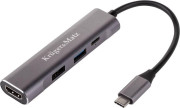 Stacja/replikator Kruger&Matz KM0400 4w1 USB typu