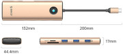 Orico stacija/replikators PW11 USB-C dokstacija 3x