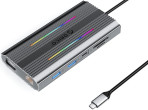 Stacja/replikator Orico XDR 12w1 RGB USB-C