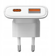 Akyga lādētājs AK-CH-31 USB USB-A USB-C