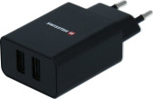 Swissten lādētājs 2x USB-A 2.1