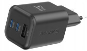 Swissten Travel Charger GaN 2x USB-C